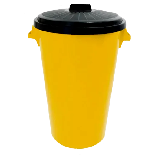 Bote O Contenedor Para Residuos De 150 Litros Con Tapa